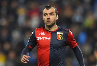 FERRARA, ITALY - NOVEMBER 25: Goran Pandev of Genoa CFC looks on during the Serie A match between SPAL and Genoa CFC at Stadio Paolo Mazza on November 25, 2019 in Ferrara, Italy.  (Photo by Alessandro Sabattini/Getty Images)