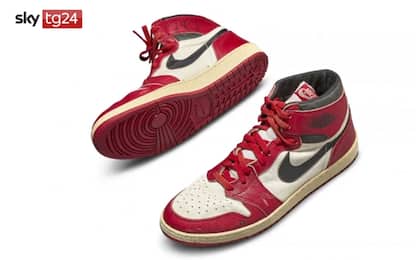 Asta da record per scarpe di Michael Jordan: vendute a 560mila dollari
