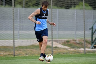 ROME, ITALY - MAY 18: Francesco Acerbi SS Lazio during the SS Lazio training session at the Formello center on May 18, 2020 in Rome, Italy. (Photo by Marco Rosi/Getty Images)