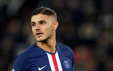 PARIS, FRANCE - JANUARY 12: Mauro Icardi of Paris Saint-Germain  during the French League 1  match between Paris Saint Germain v AS Monaco at the Parc des Princes on January 12, 2020 in Paris France (Photo by Jeroen Meuwsen/Soccrates/Getty Images)