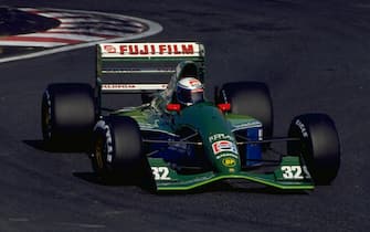 1991:  Jordan driver Alessandro Zanardi in action during the Japanese Grand Prix at Suzuka in Japan. \ Mandatory Credit: Pascal Rondeau /Allsport