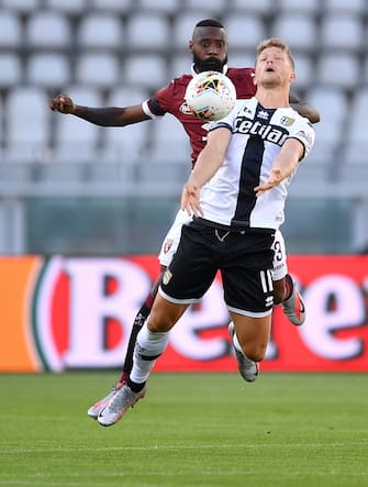 during the Serie A match between Torino FC and  Parma Calcio at Stadio Olimpico di Torino on February 23, 2020 in Turin, Italy.