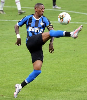 Inter MilanÕs Ashley Young in action during the Italian serie A soccer match  Fc Inter and Uc Sampdoria  at Giuseppe Meazza stadium in Milan 21 June  2020.
ANSA / MATTEO BAZZI