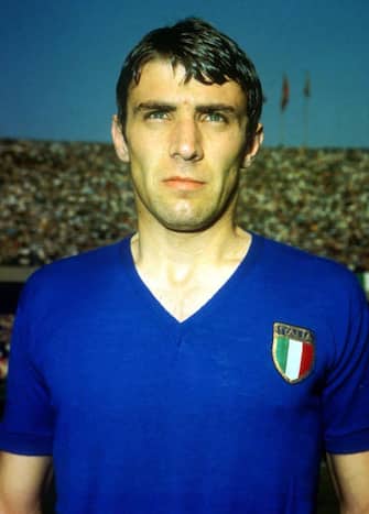 ITALY - UNSPECIFIED: Pierino Prati of Italy poses for photo 1968. Italy (Photo by Alessandro Sabattini/Getty Images)