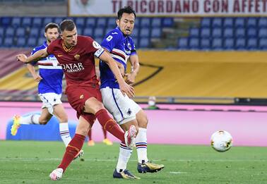 Roma-Sampdoria 2-1: video, gol e highlights della partita di Serie A
