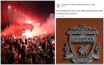 Liverpool, festa per vittoria Premier. Il club sgrida i tifosi. FOTO