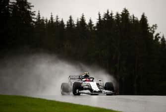 SPIELBERG, AUSTRIA - JULY 11: Pierre Gasly of France driving the (10) Scuderia AlphaTauri AT01 Honda on track during qualifying for the Formula One Grand Prix of Styria at Red Bull Ring on July 11, 2020 in Spielberg, Austria. (Photo by Bryn Lennon/Getty Images)