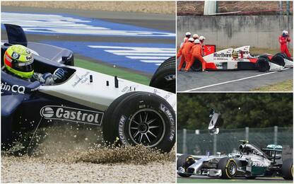 F1, Vettel-Leclerc e tutti gli incidenti storici tra compagni. FOTO