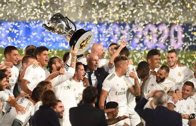 Liga, il Real Madrid è campione di Spagna per la 34^ volta. FOTO