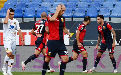 Genoa-Lecce 2-1: video, gol e highlights della partita di Serie A