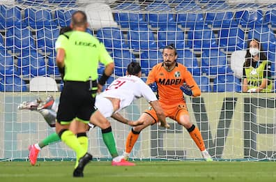 Serie A, Sassuolo-Milan 1-2:  doppietta di Ibrahimovic. FOTO