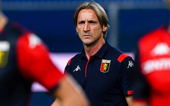 GENOA, ITALY - JULY 22: Davide Nicola, coach of Genoa before the Serie A match between UC Sampdoria and Genoa CFC at Stadio Luigi Ferraris on July 22, 2020 in Genoa, Italy. (Photo by Paolo Rattini/Getty Images)