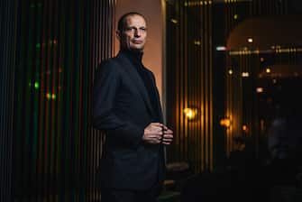 Former Italian football player and former Juventus coach Massimiliano Allegri poses during a photo session, in Paris, on February 20, 2020. - Massimiliano Allegri, 52, free since last summer when he left the Italian football club Juventus, is in Paris to promote his book "Winning, is so simple" (Marabout editions). (Photo by Lucas BARIOULET / AFP) (Photo by LUCAS BARIOULET/AFP via Getty Images)