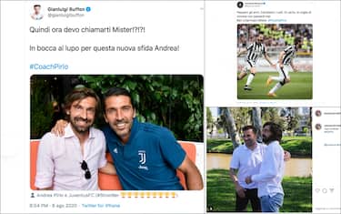 Andrea Pirlo allenatore della Juventus, gli auguri sui social. FOTO