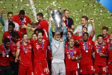 Champions League, Psg-Bayern Monaco 0-1: tedeschi campioni d'Europa