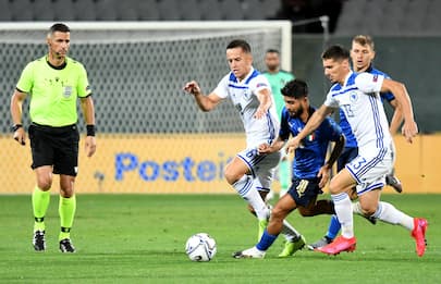 Nations League, Italia-Bosnia finisce 1-1. FOTO