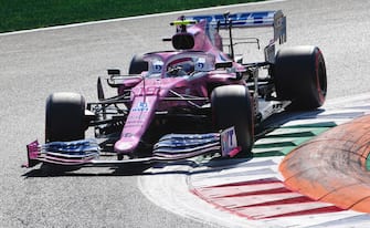 epa08648762 Canadian Formula One driver Lance Stroll of BWT Racing Point in action during the qualifying session of the Formula One Grand Prix of Italy at the Monza race track, Monza, Italy 05 September 2020. The 2020 Formula One Grand Prix of Italy will take place on 06 September 2020.  EPA/Matteo Bazzi / Pool