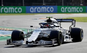 AlphaTauri's French driver Pierre Gasly competes during the Italian Formula One Grand Prix at the Autodromo Nazionale circuit in Monza on September 6, 2020. (Photo by Luca Bruno / POOL / AFP) (Photo by LUCA BRUNO/POOL/AFP via Getty Images)