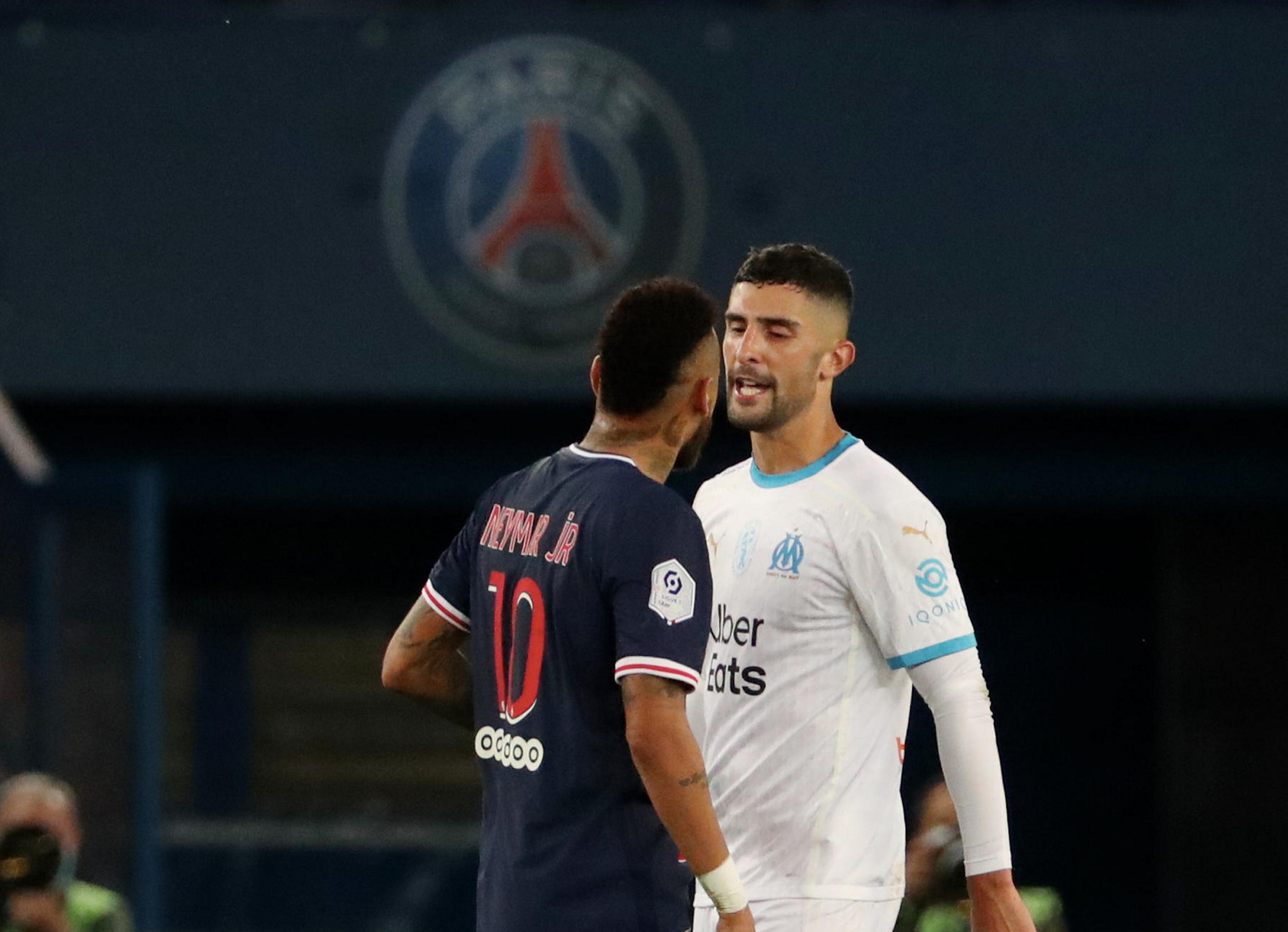 Gonzalez e Neymar nel match del 13 settembre Gonzalez Neymar