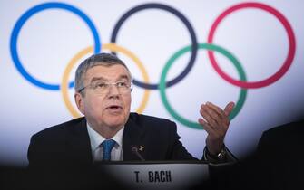 Il presidente del Comitato Olimpico Internazionale Thomas Bach