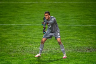 PORTO, PORTUGAL - SEPTEMBER 26: Agustin Marchesin of FC Porto during the Liga NOS match between Boavista FC and FC Porto at Estadio do Bessa on September 26, 2020 in Porto, Portugal. (Photo by Octavio Passos/Getty Images)