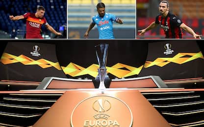 Europa League, i gironi e le avversarie delle italiane dopo i sorteggi