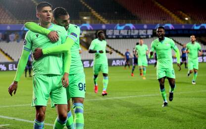 Bruges-Lazio 1-1: video, gol e highlights della partita di Champions