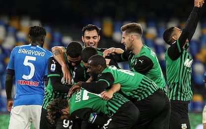 Napoli-Sassuolo 0-2: video, gol e highlights della partita di Serie A