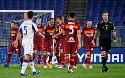 Roma-Fiorentina 2-0: video, gol e highlights della partita di Serie A