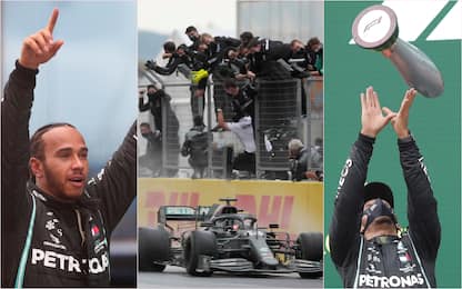 F1, GP Turchia: Hamilton è campione del mondo, raggiunto Schumi. FOTO