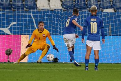 Nations League, Italia-Polonia 2-0: la decidono Jorginho e Berardi