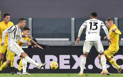 Serie A, Juventus-Cagliari 2-0: decide una doppietta di CR7