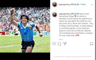 Diego Armando Maradona Cordoglio