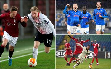 Europa League: Milan, Napoli e Roma ai sedicesimi da prime. VIDEO
