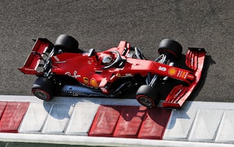 epa08878747 A handout photo made available by the FIA of German driver Sebastian Vettel of Ferrari in action during the third practice session of the Formula One Grand Prix of Abu Dhabi at Yas Marina Circuit in Abu Dhabi, United Arab Emirates, 12 December 2020. The Formula One Grand Prix of Abu Dhabi will take place on 13 December 2020.  EPA/FIA/F1 HANDOUT  HANDOUT EDITORIAL USE ONLY/NO SALES *** Local Caption *** BAHRAIN, BAHRAIN - NOVEMBER 26: <<enter caption here>> during previews ahead of the F1 Grand Prix of Bahrain at Bahrain International Circuit on November 26, 2020 in Bahrain, Bahrain. (Photo by Rudy Carezzevoli/Getty Images)