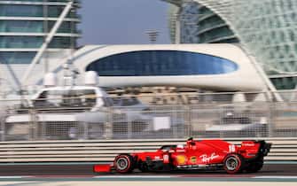 epa08878758 A handout photo made available by the FIA of Monaco's driver Charles Leclerc of Ferrari in action during the third practice session of the Formula One Grand Prix of Abu Dhabi at Yas Marina Circuit in Abu Dhabi, United Arab Emirates, 12 December 2020. The Formula One Grand Prix of Abu Dhabi will take place on 13 December 2020.  EPA/FIA/F1 HANDOUT  HANDOUT EDITORIAL USE ONLY/NO SALES *** Local Caption *** BAHRAIN, BAHRAIN - NOVEMBER 26: <<enter caption here>> during previews ahead of the F1 Grand Prix of Bahrain at Bahrain International Circuit on November 26, 2020 in Bahrain, Bahrain. (Photo by Rudy Carezzevoli/Getty Images)