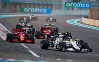 10 GASLY Pierre (fra), Scuderia AlphaTauri Honda AT01, action during the Formula 1 Etihad Airways Abu Dhabi Grand Prix 2020, from December 11 to 13, 2020 on the Yas Marina Circuit, in Abu Dhabi - Photo Florent Gooden / DPPI / LM (Abu Dhabi - 2020-12-13, LM/DPPI/Florent Gooden / IPA) p.s. la foto e' utilizzabile nel rispetto del contesto in cui e' stata scattata, e senza intento diffamatorio del decoro delle persone rappresentate