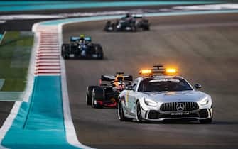 Safety car during the Formula 1 Etihad Airways Abu Dhabi Grand Prix 2020, from December 11 to 13, 2020 on the Yas Marina Circuit, in Abu Dhabi - Photo Antonin Vincent / DPPI / LM (Abu Dhabi - 2020-12-13, LM/DPPI/Antonin Vincent / IPA) p.s. la foto e' utilizzabile nel rispetto del contesto in cui e' stata scattata, e senza intento diffamatorio del decoro delle persone rappresentate