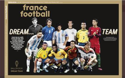 Calcio, France Football sceglie gli 11 più forti di sempre