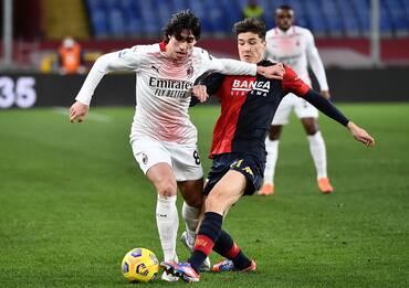 Serie A, Genoa-Milan 2-2: Kalulu salva i rossoneri