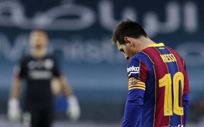 Messi, prima espulsione in carriera con il Barcellona