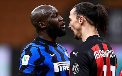 Lukaku e Ibrahimovic, rissa sfiorata durante Inter-Milan