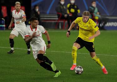 Champions, Siviglia-Borussia Dortmund 2-3: video, gol e highlights