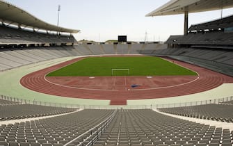 ISTANBUL, TURKEY - APRIL 19:  The newly constructed Ataturk Olympic Stadium is pictured on April 19, 2005 in Istanbul, Turkey. The stadium will play host to the 2005 UEFA Champions League Final in May. (Photo by Yoray Liberman/Getty Images)
