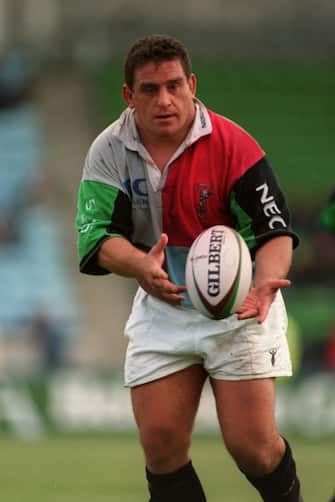 Massimo Cuttitta, Harlequins  (Photo by Mike Egerton/EMPICS via Getty Images)