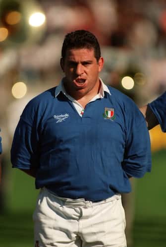 Italy's Massimo Cuttitta  (Photo by Mike Egerton/EMPICS via Getty Images)