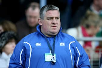 Scotland's scrum coach Massimo Cuttitta   (Photo by Mike Egerton - PA Images via Getty Images)