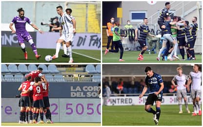 Serie A: Fiorentina-Juve 1-1, Inter-Verona 1-0, Atalanta-Bologna 5-0