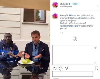 TikTok, nel nuovo video della star social Khaby Lame c'è Del Piero