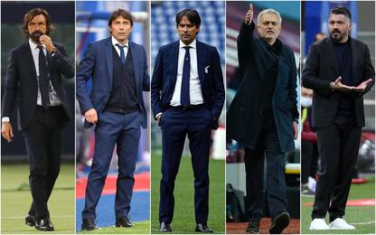 Allenatori Serie A, da Conte a Pirlo: la situazione delle panchine